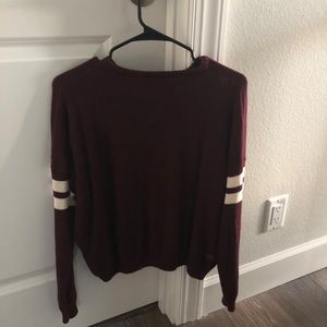 NWOT Brandy Melville Varsity Crew Sweater